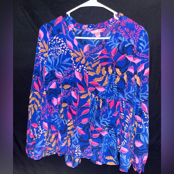 Lilly Pulitzer Tops - Lilly Pulitzer Sarita Silk top